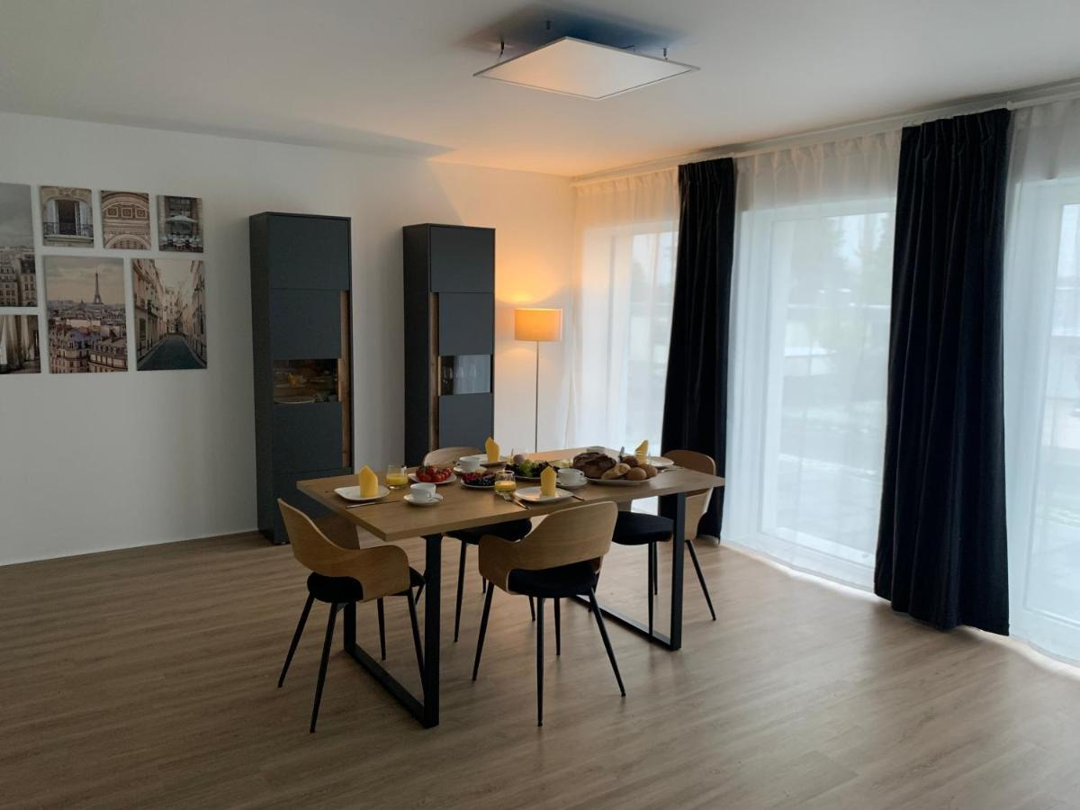 Eifel24, Neues Und Barrierefreies Appartement Mit Terrasse Schwirzheim Bagian luar foto