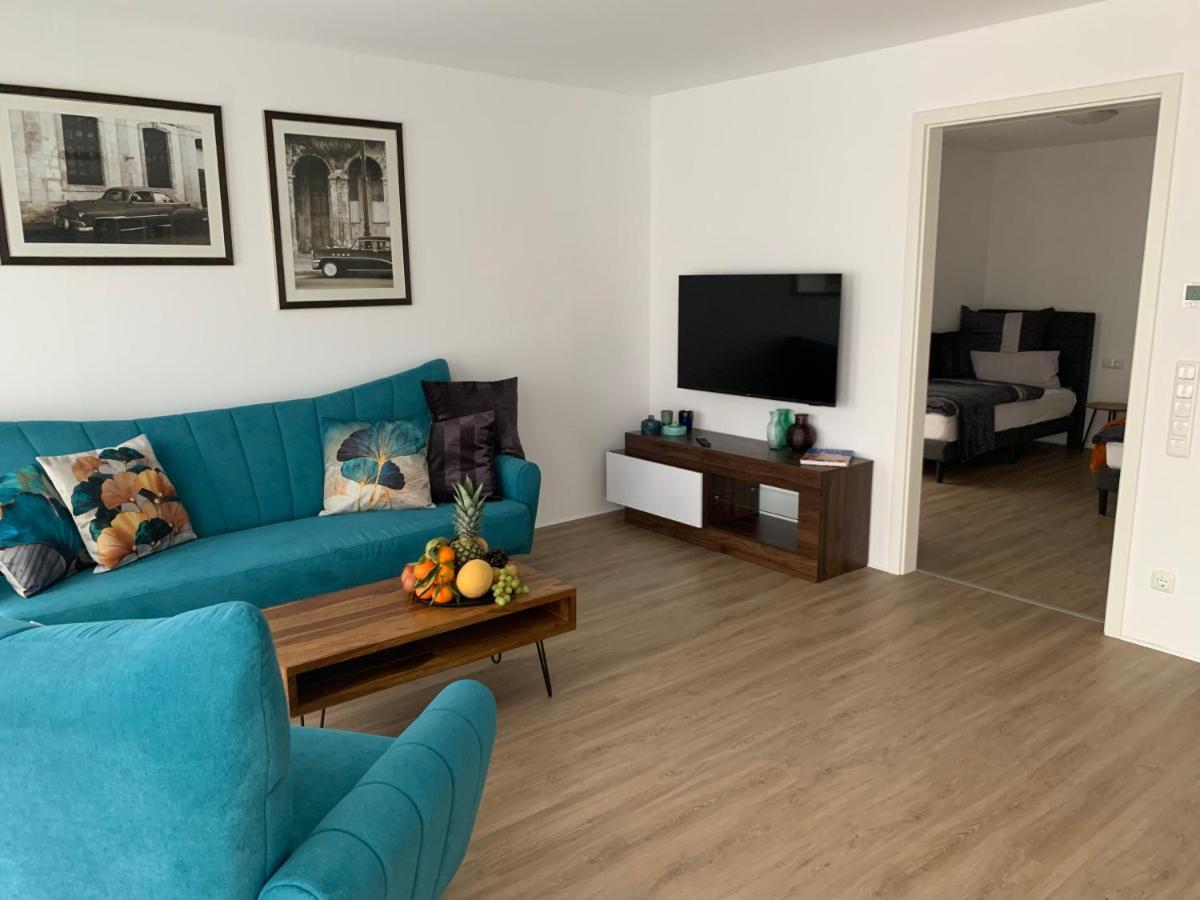 Eifel24, Neues Und Barrierefreies Appartement Mit Terrasse Schwirzheim Bagian luar foto
